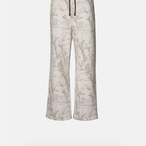 Dairy Boy 🥛🪵 Woodland Camo Straight Leg Sweatpants XS